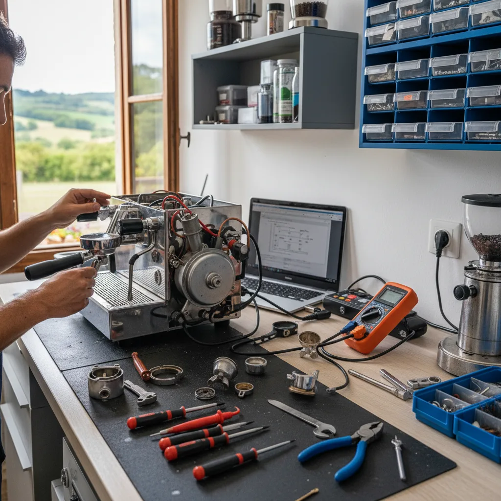 Espresso coffee machine repair in Charente Limousine